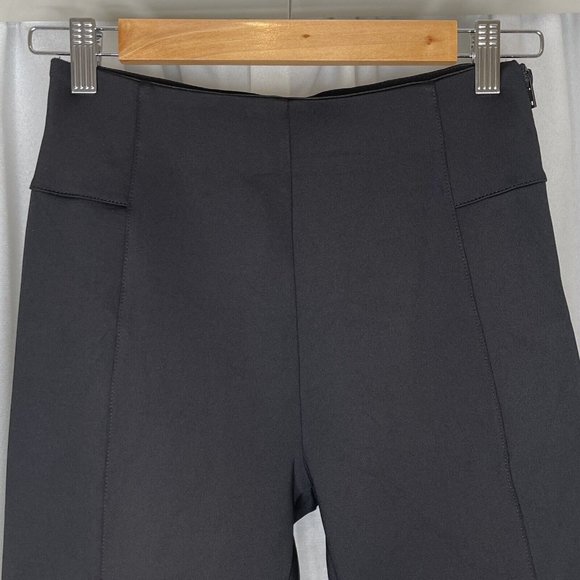 SOLD Witchery Black Scuba Pants Size 8 Ankle Zip Fitted Skinny Elastic Waist - Picture 6 of 16